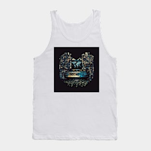 Synth Fusion Tank Top